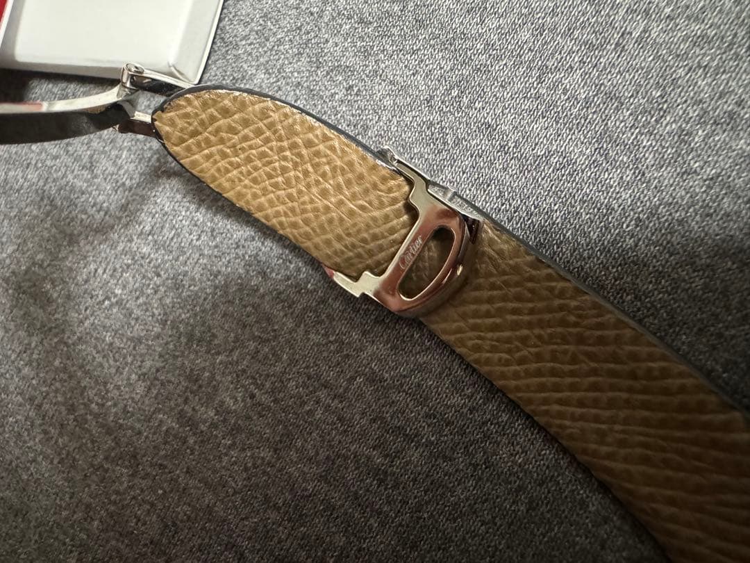 カルティエ タンクマスト SM WSTA0071 極美品 ブラックダイヤル