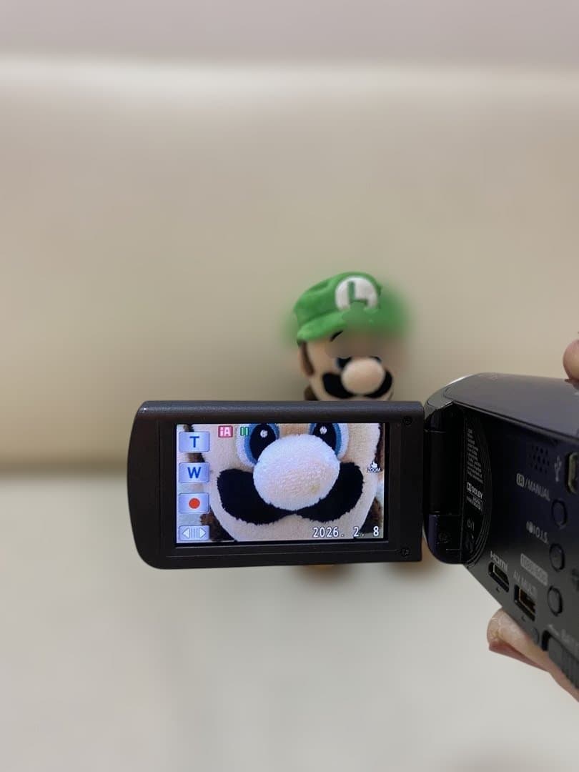 Panasonic ビデオカメラ HC-V300M ACアダプタ•バッテリー付