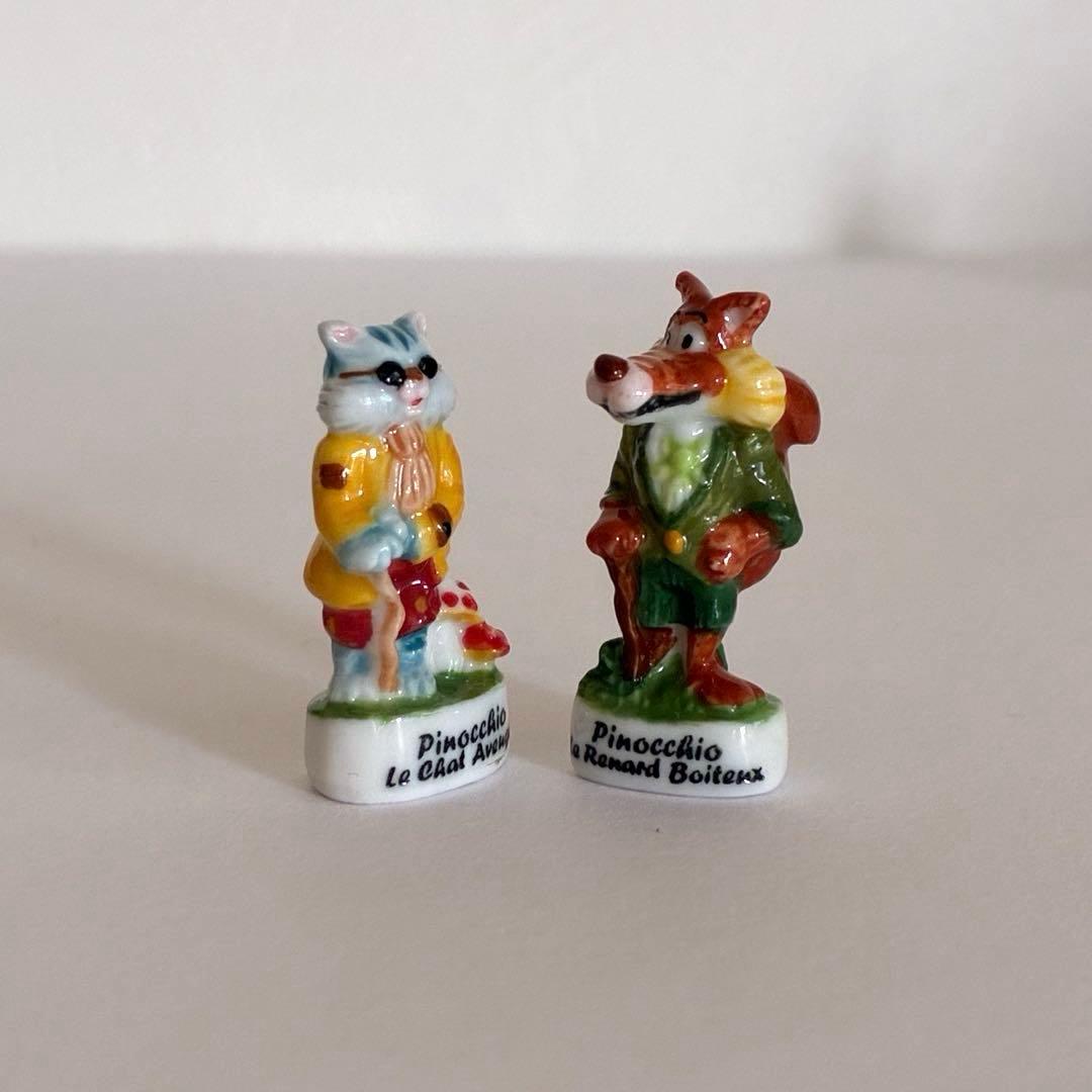 専用　フェーブ　ピノキオ　希少品　ヴィンテージ　美品　フランス　童話　陶器　置物