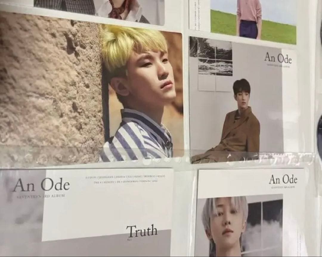 SEVENTEEN セブチ　写真サイズ　カード　他　120点以上　まとめ　引退品