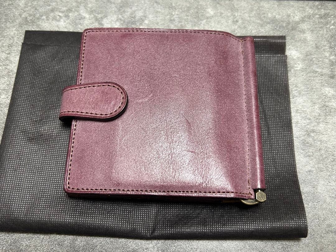 ASUMEDERU ロロマ 札バサミ 色:プルーニャ