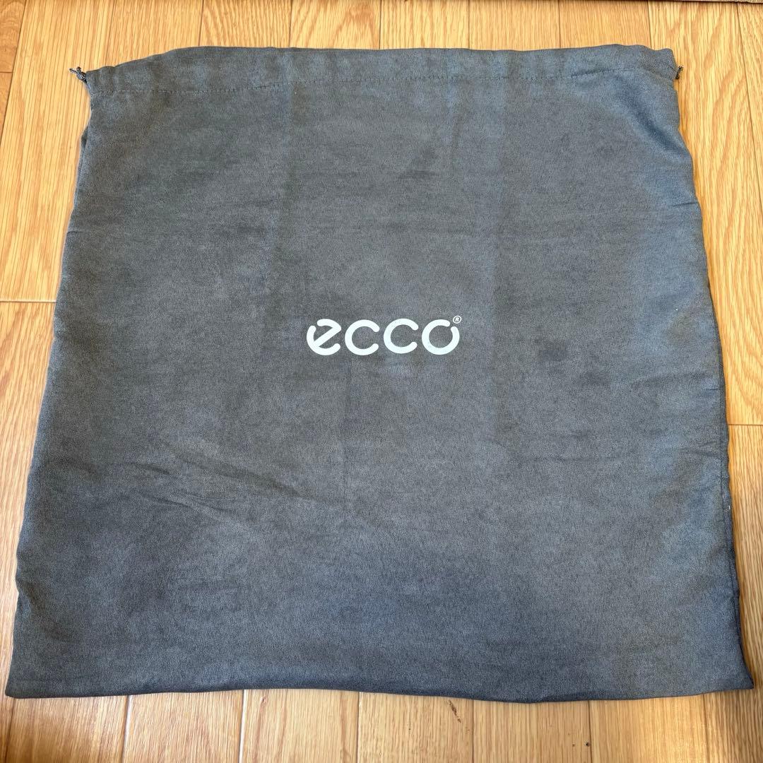 未使用 ecco レザー リュック バックパック 本革 エコー 黒 通勤 バッグ