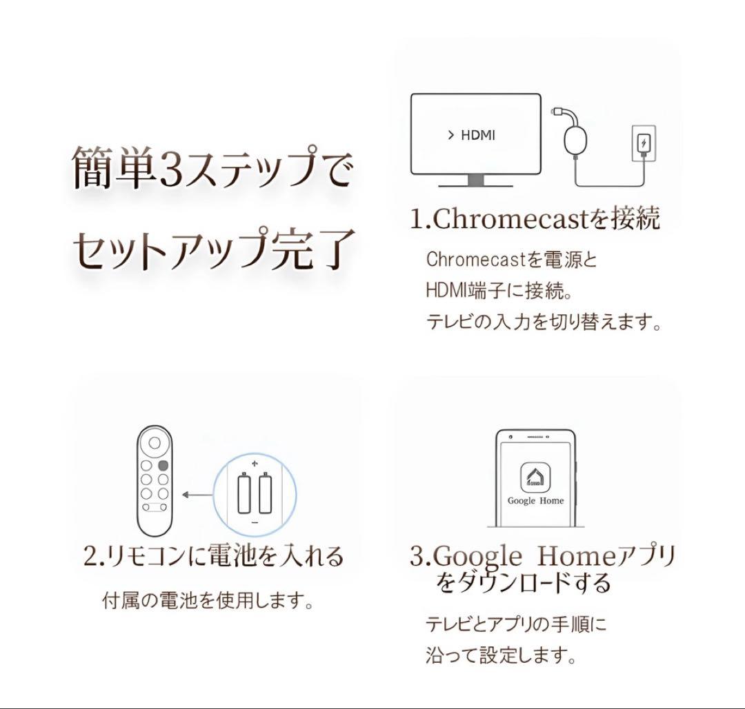 新品未開封　Chromecast