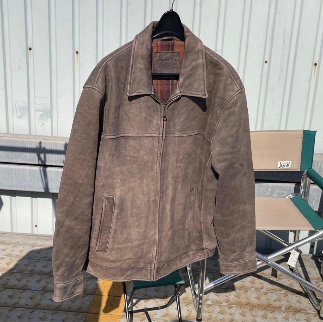 俺*屋様 90s DOCKERS レザージャケット