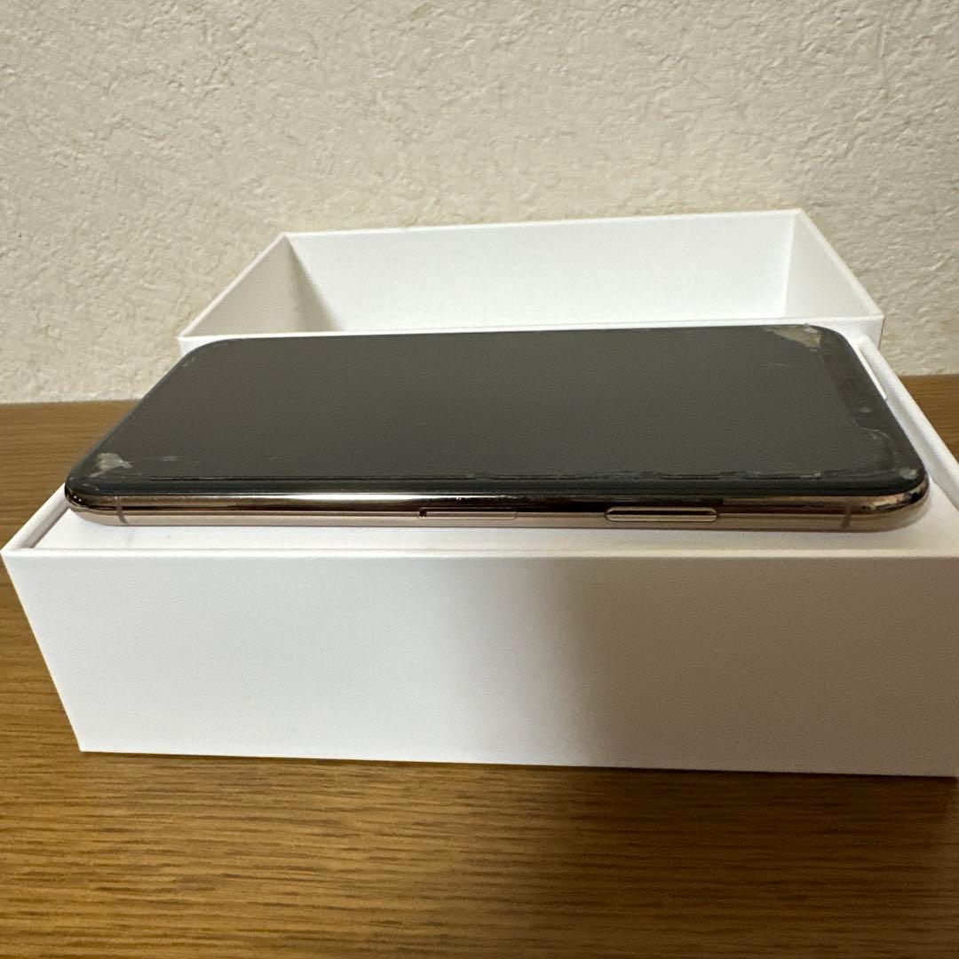 iPhone XS 64GB ゴールド 本体 箱あり ガラス割れあり