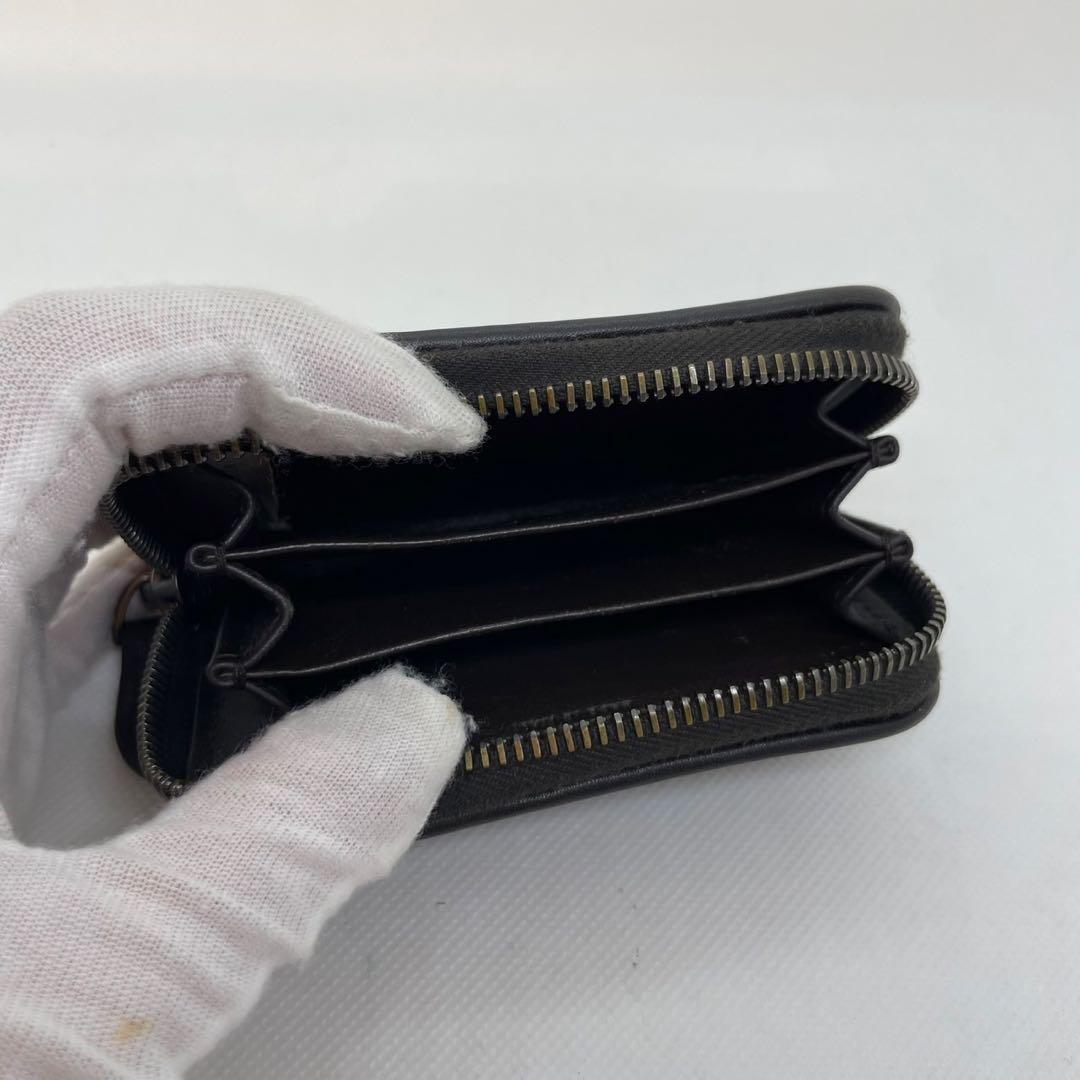 【極美品/付属品完備】ボッテガヴェネタ イントレチャート ケース 濃茶