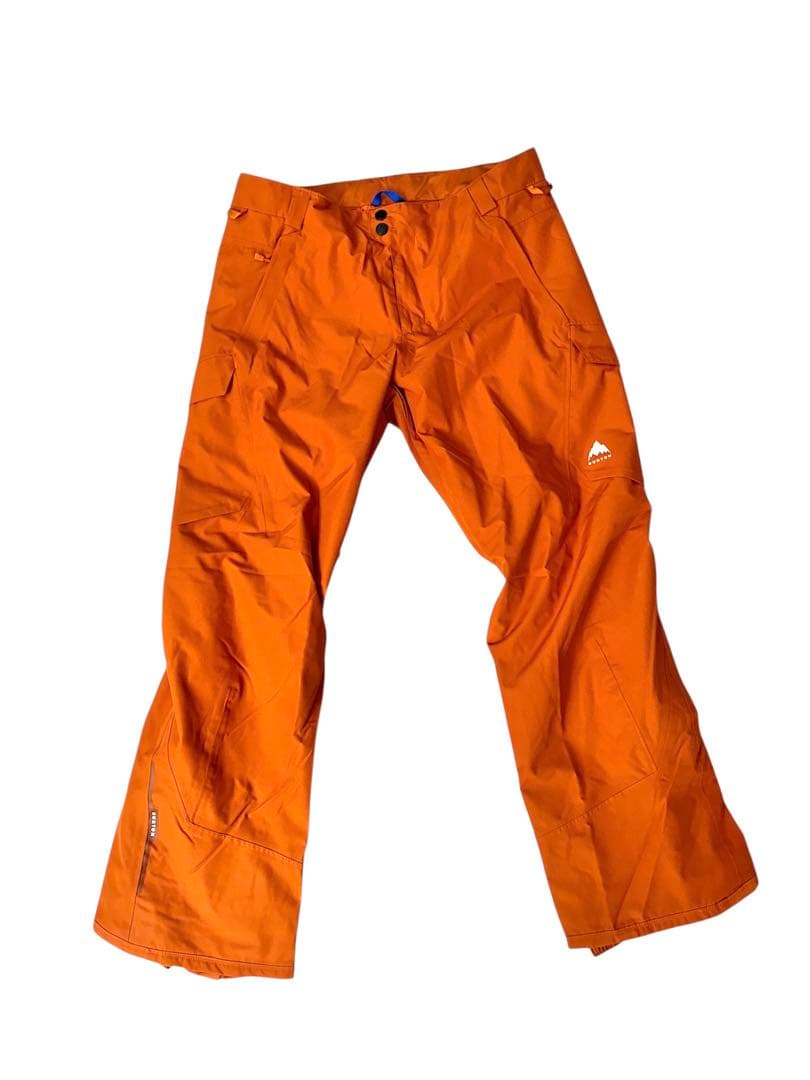 バートン　オレンジ スノーボードパンツ　Lサイズ