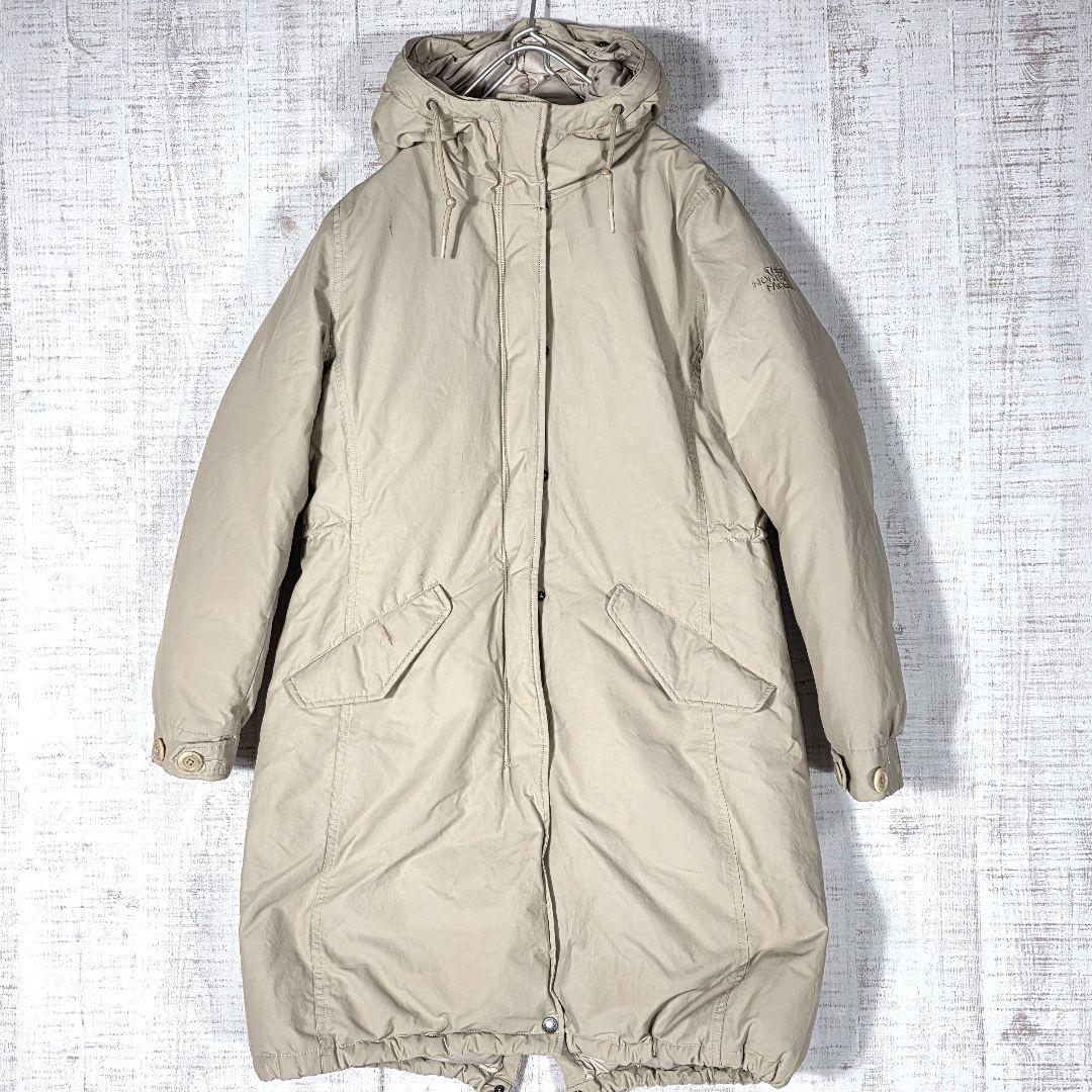 特別価格✨️ノースフェイス ロングダウンコート 人気色 ベージュ レディース M