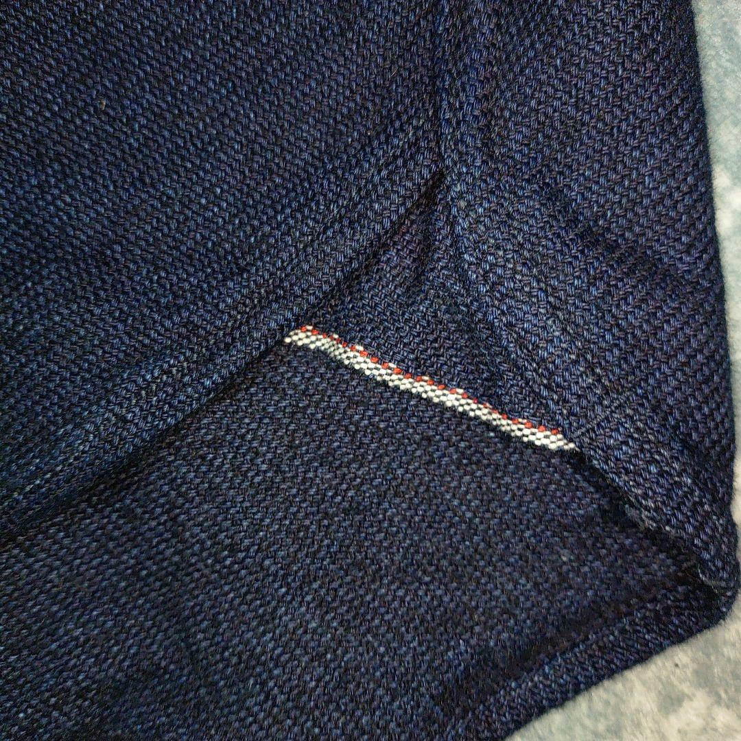 ウエス無地ネルシャツ UES インディゴヘビーネルシャツ No 501655 L