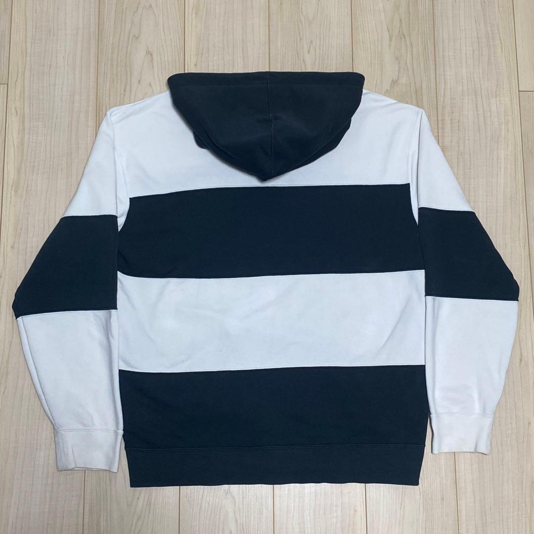 【希少】19ss Supreme Nike ストライプ パーカー フーディー