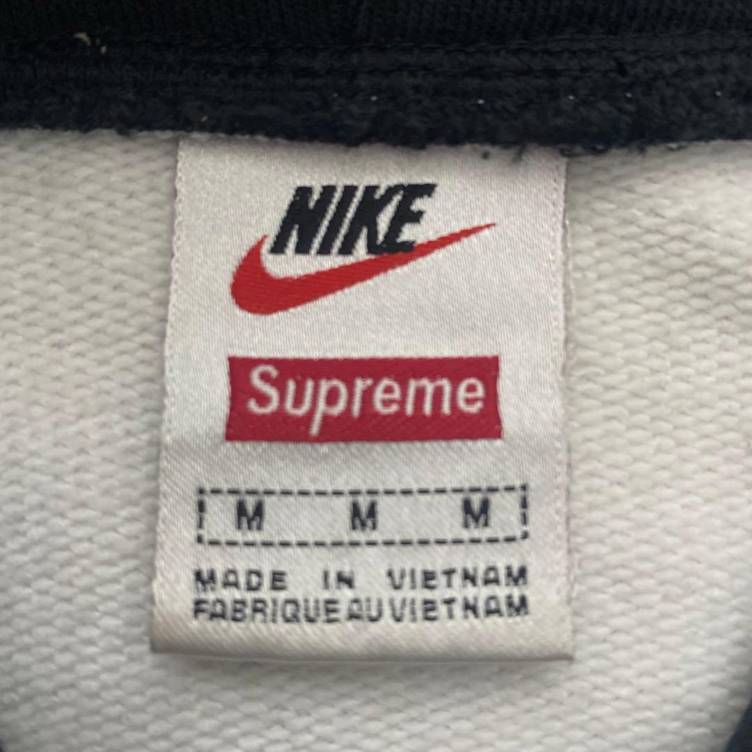 【希少】19ss Supreme Nike ストライプ パーカー フーディー