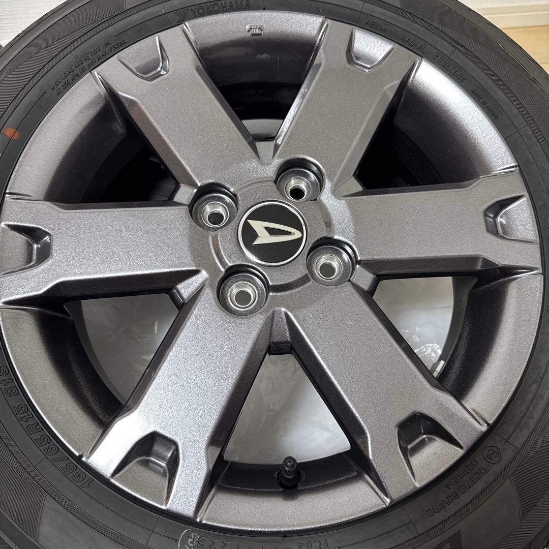 【送料込】ダイハツ タフト 純正ホイールタイヤ４本セット 15インチ
