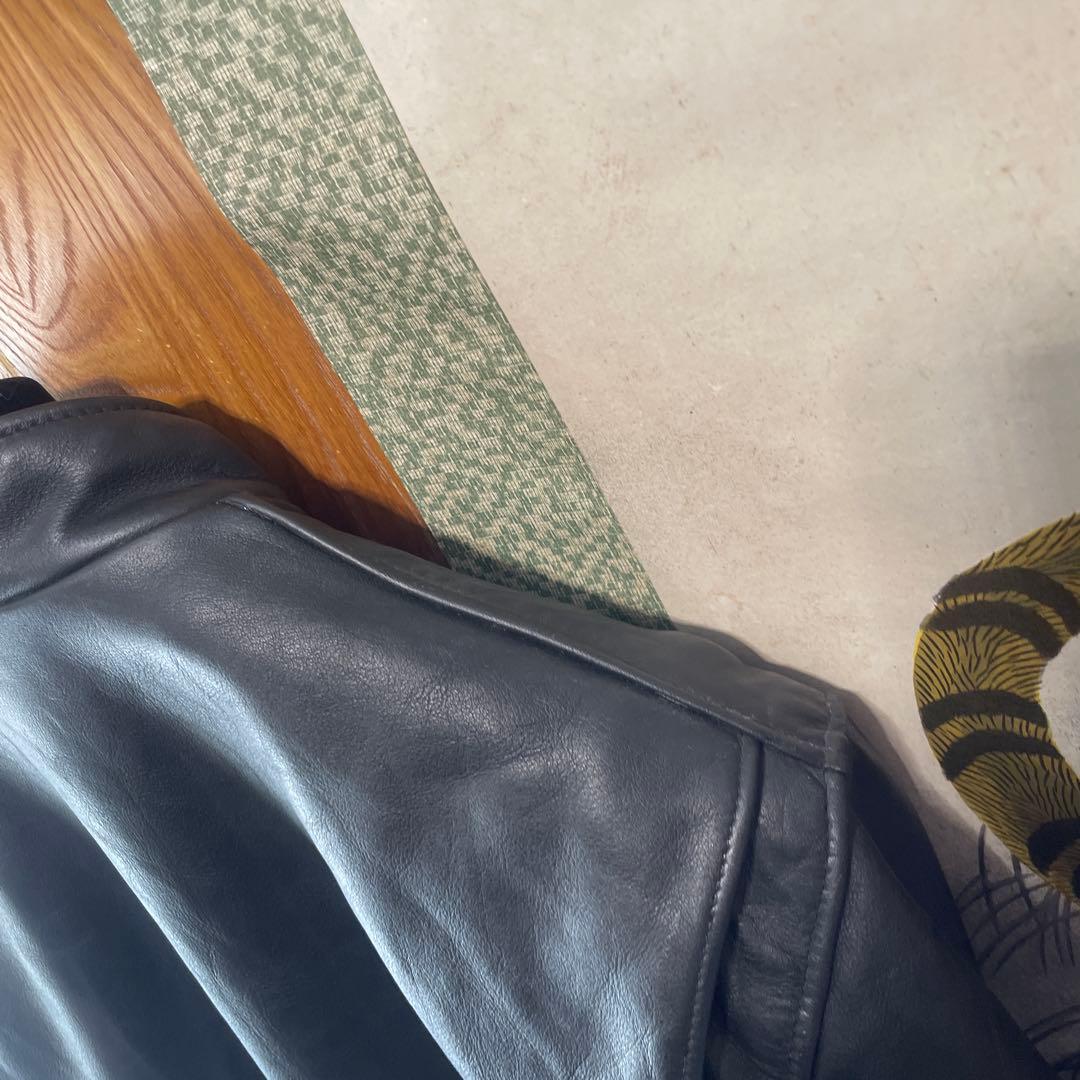 schott ショット シングル　641 ボアライナー付き サイズ40