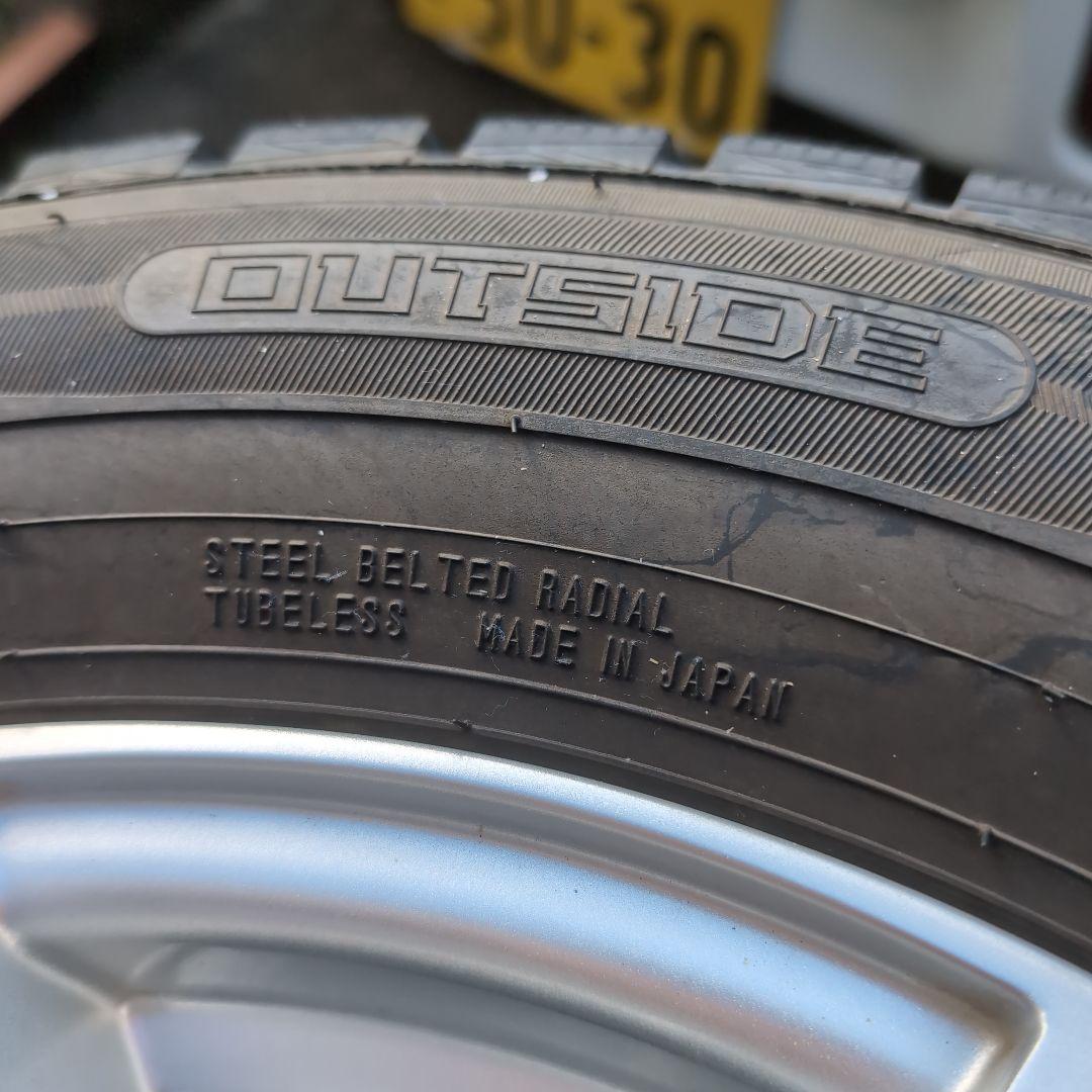 ストレンジャーアルミホイル215/65R16 980 5穴　スタッドレスタイヤ付