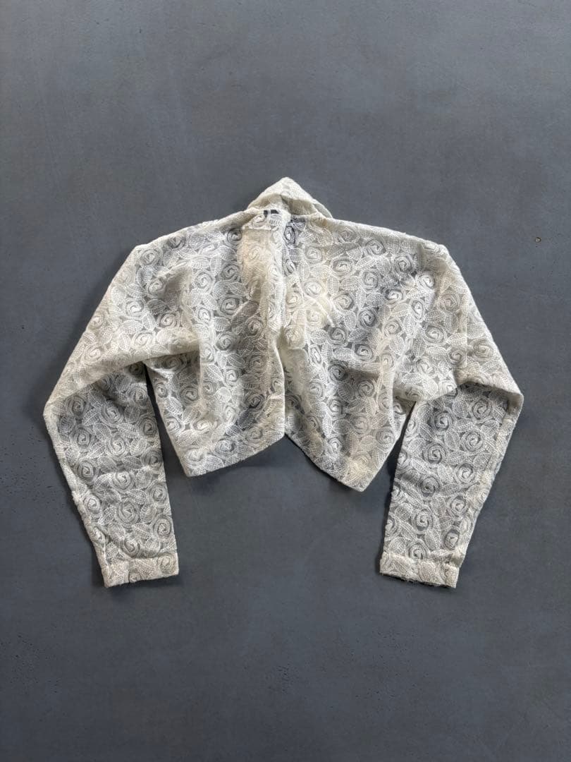 1990 tricot COMME des GARÇONS レースカーディガン