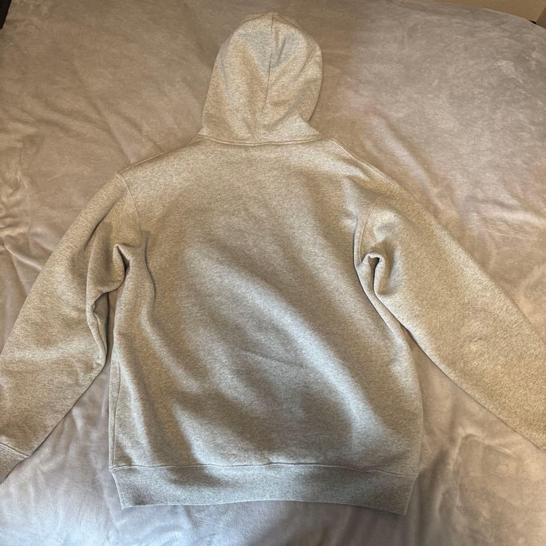 Dime グレー フード付きパーカー M