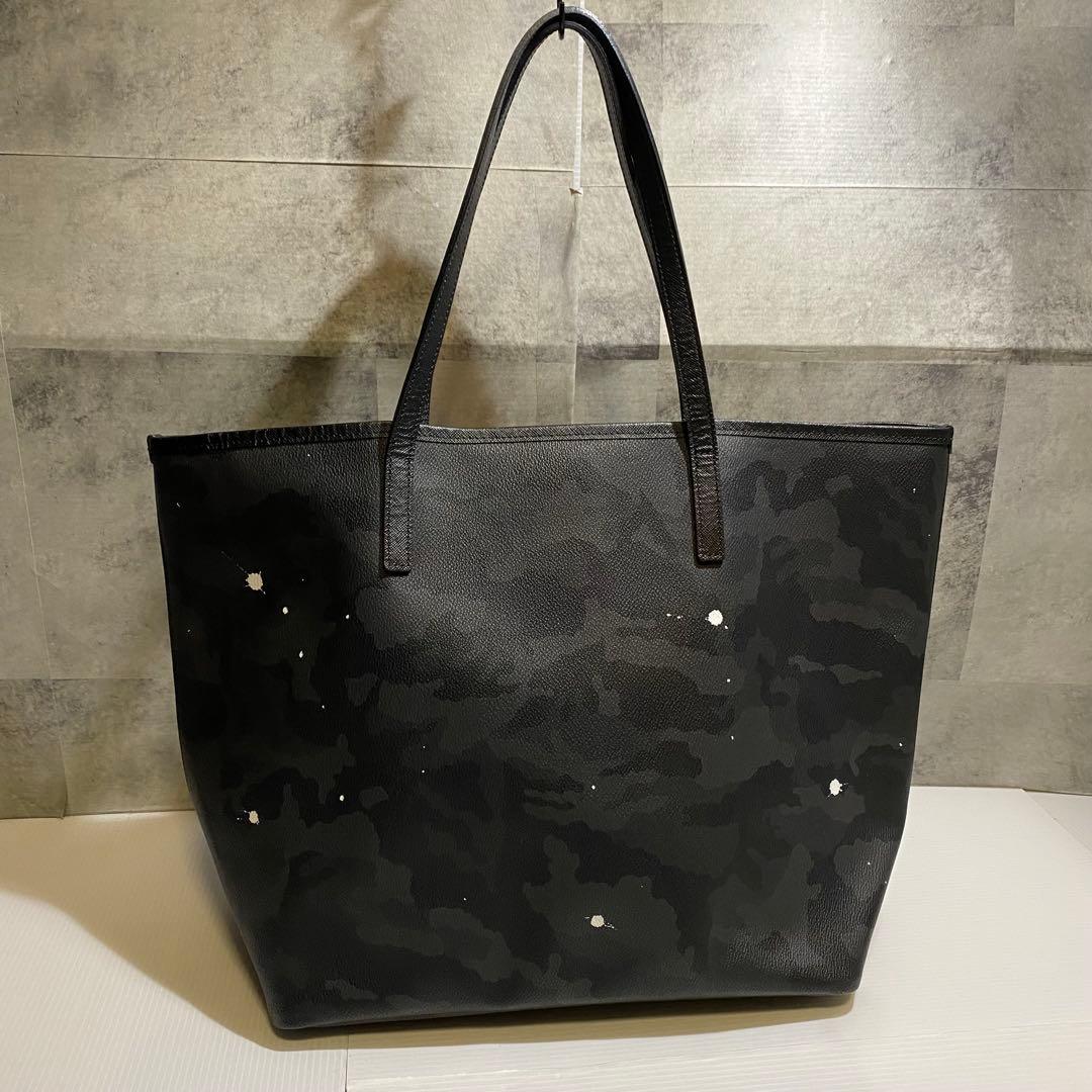【極美品】GENTIL BANDIT　トートバッグ　カモフラ　ブラック