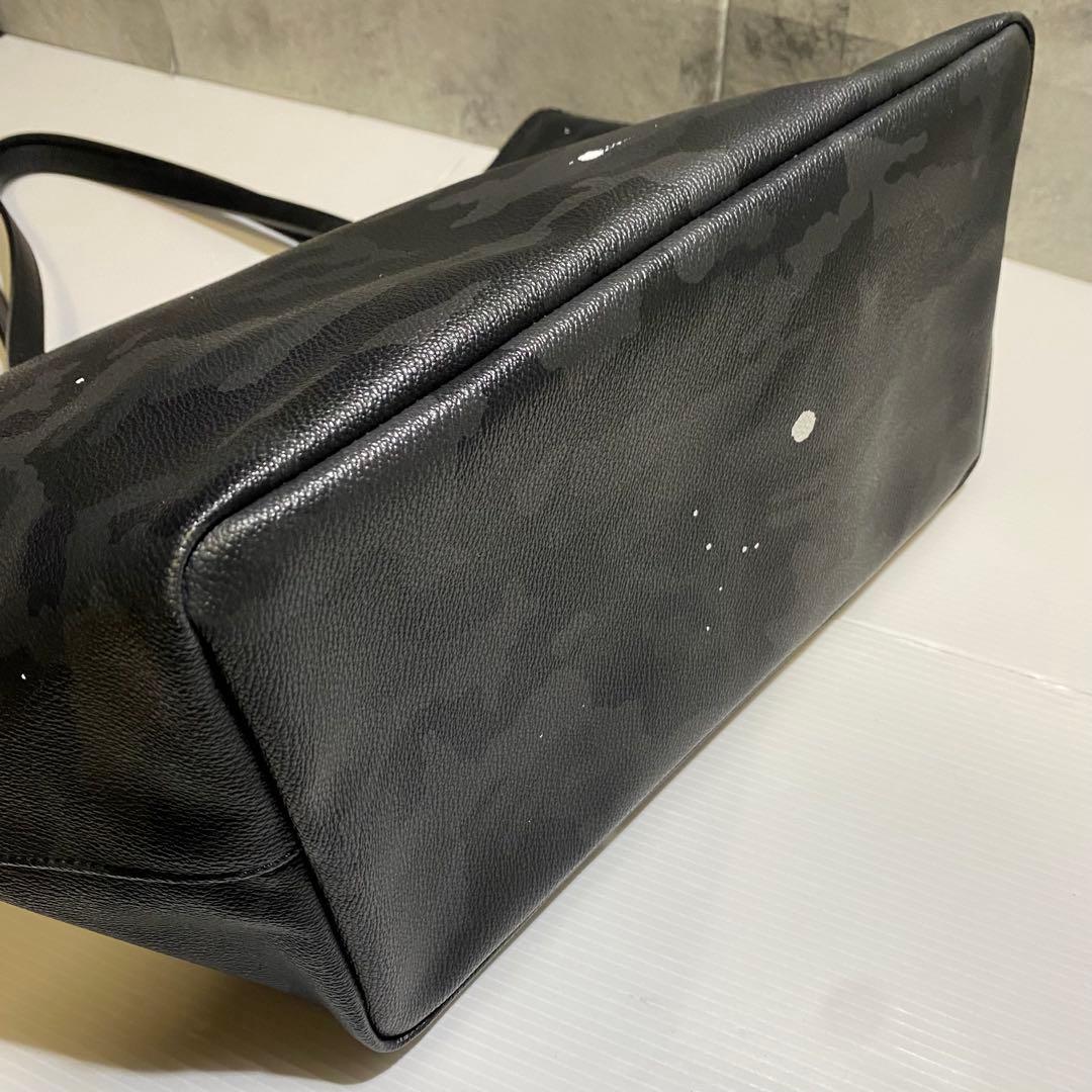 【極美品】GENTIL BANDIT　トートバッグ　カモフラ　ブラック