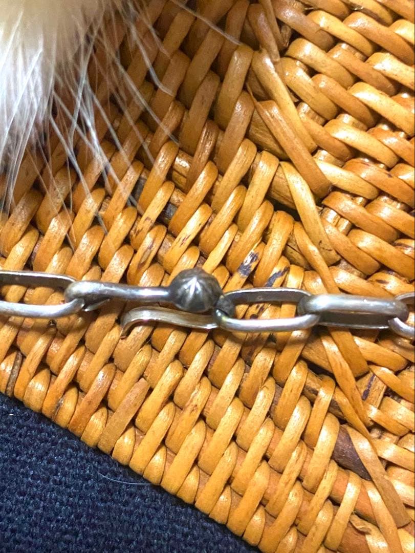 インディアンジュエリー　ナバホ族ハンドメイドチェーン　60cm