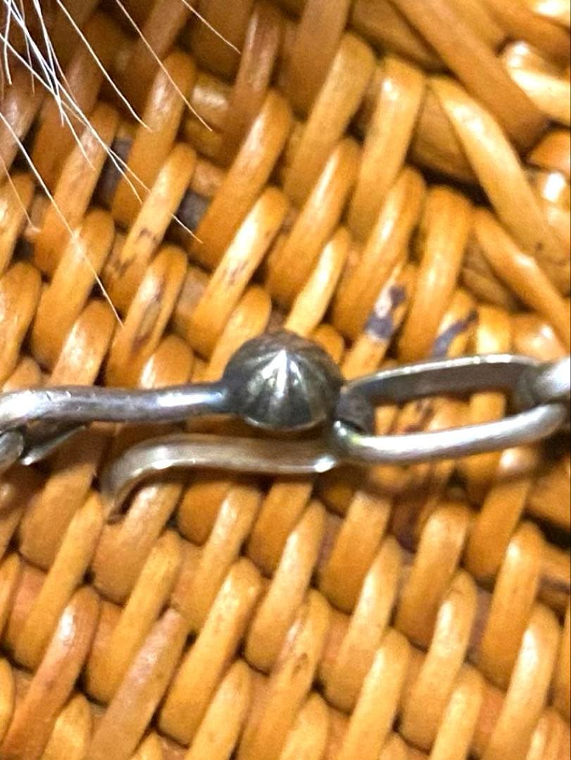 インディアンジュエリー　ナバホ族ハンドメイドチェーン　60cm