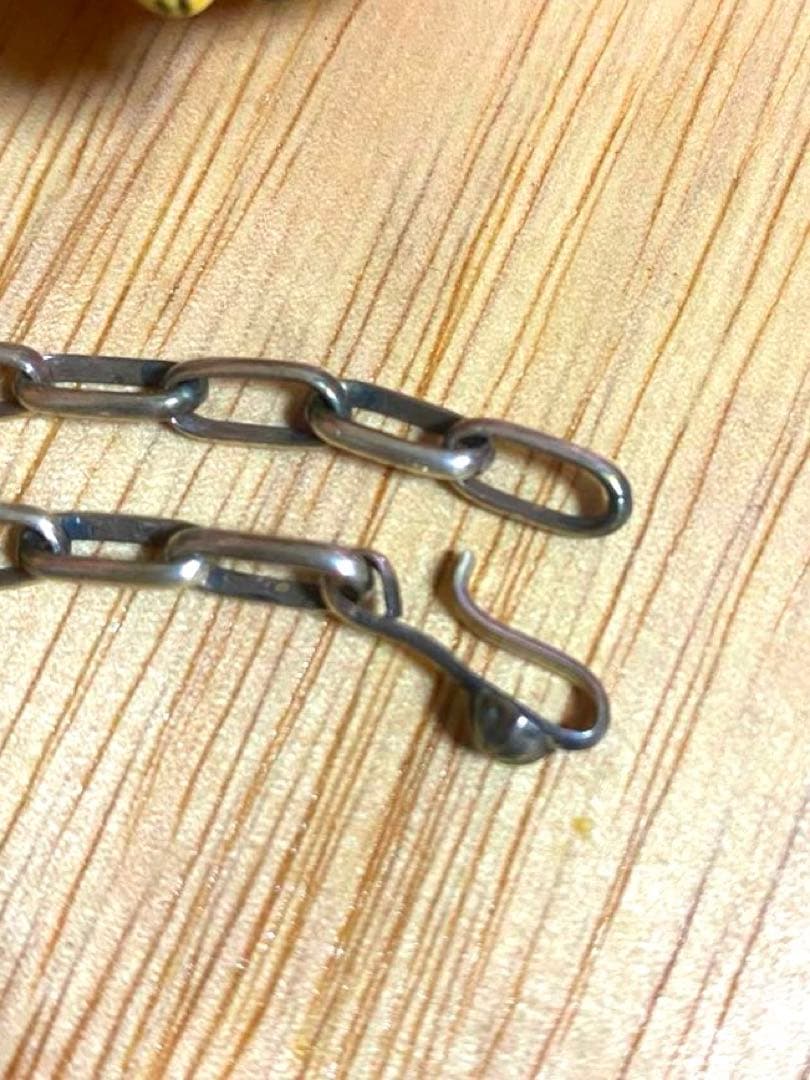 インディアンジュエリー　ナバホ族ハンドメイドチェーン　60cm