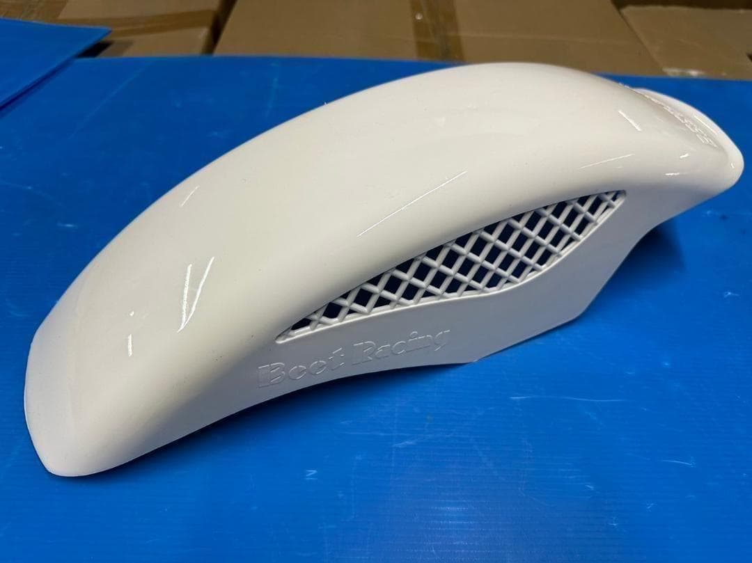 メッシュフェンダー　ロゴ有　ムク/BEET アルフィン 未塗装