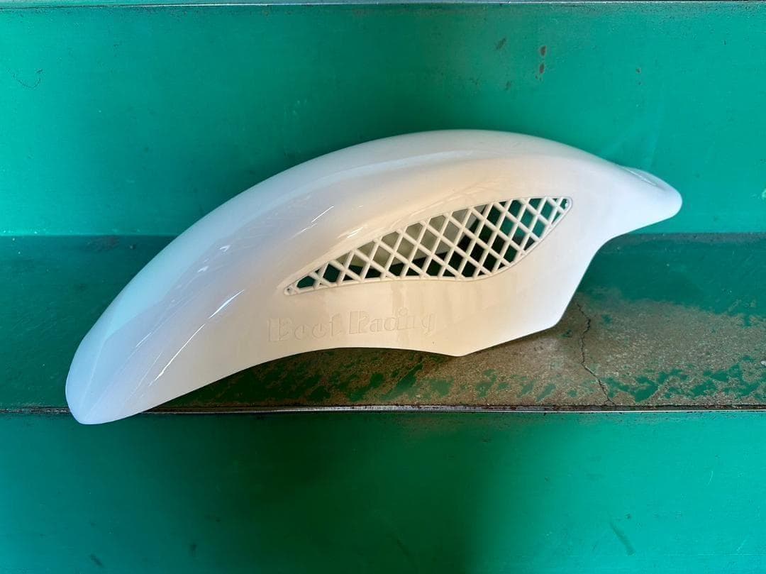 メッシュフェンダー　ロゴ有　ムク/BEET アルフィン 未塗装