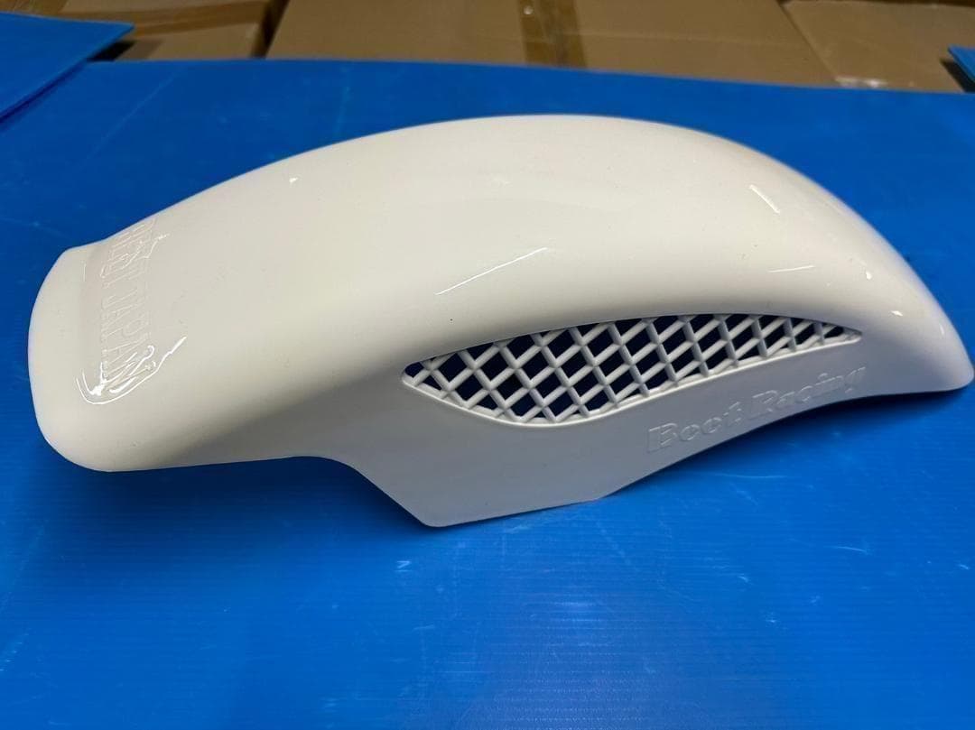 メッシュフェンダー　ロゴ有　ムク/BEET アルフィン 未塗装