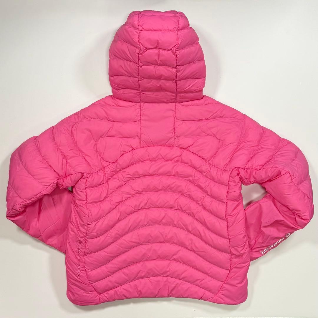 ナイキ　ACG プリマロフト　ダウンジャケット　ピンク　S 短丈　サーマフィット