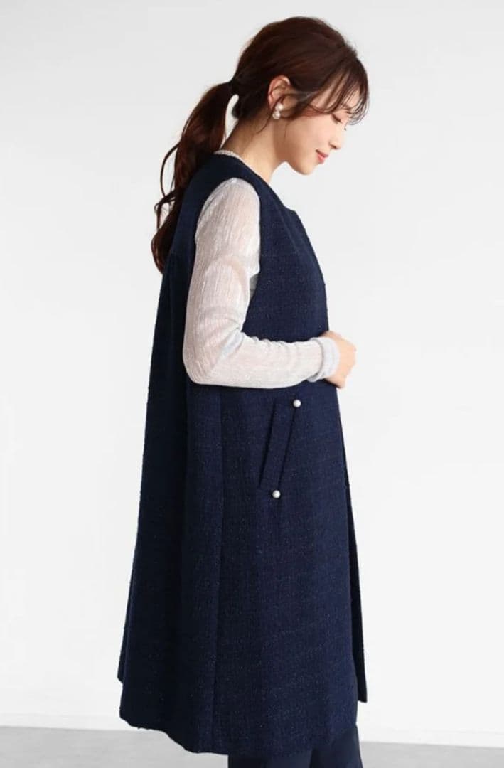 新品　Vin ラメツイード　ジャケット　フォーマル　スコットクラブ系列　ヤマダヤ