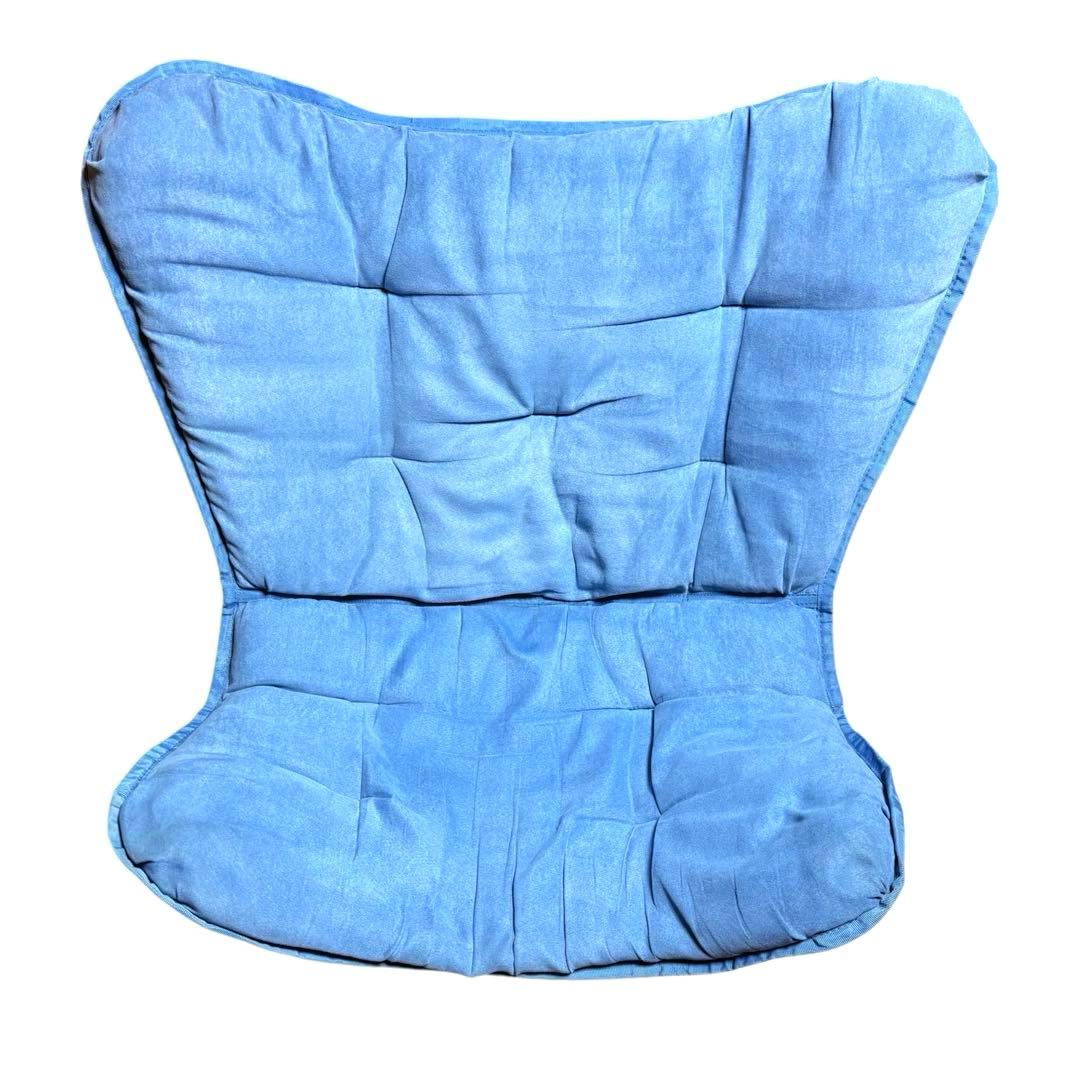 【セット】ニトリ バタフライチェア ハイバック オットマン付 アウトドア