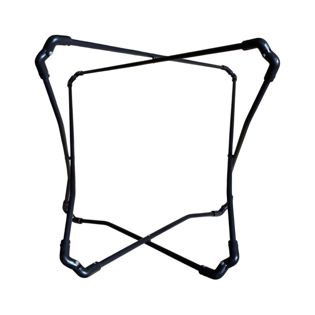 【セット】ニトリ バタフライチェア ハイバック オットマン付 アウトドア