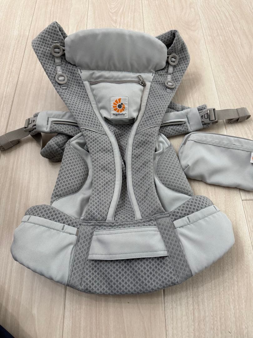 エルゴベビー OMNI Breeze抱っこ紐 メッシュ　パールグレー