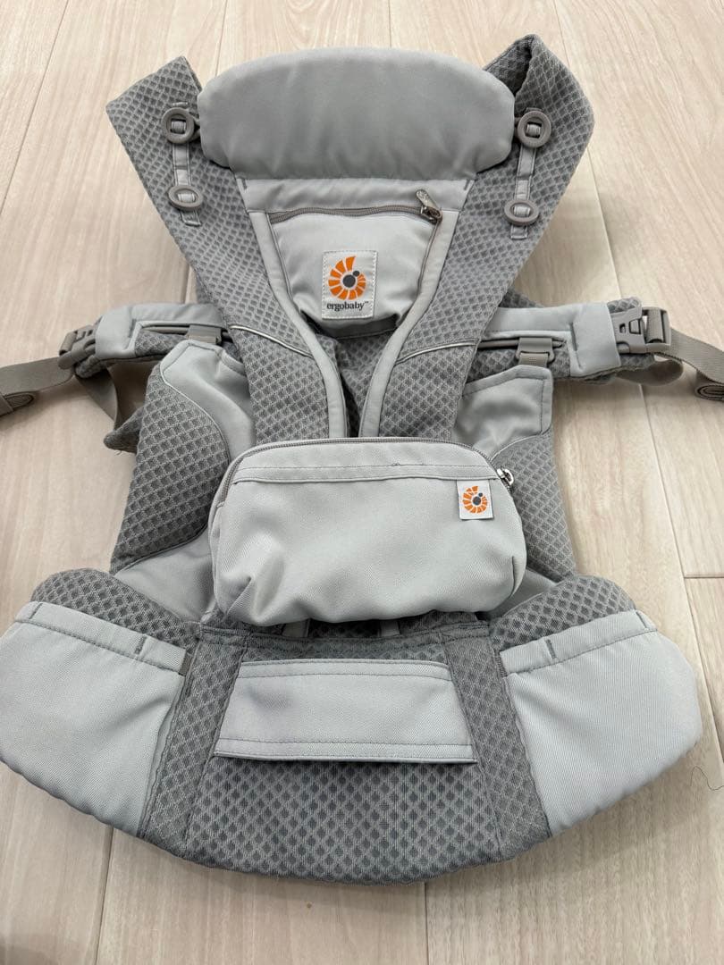 エルゴベビー OMNI Breeze抱っこ紐 メッシュ　パールグレー