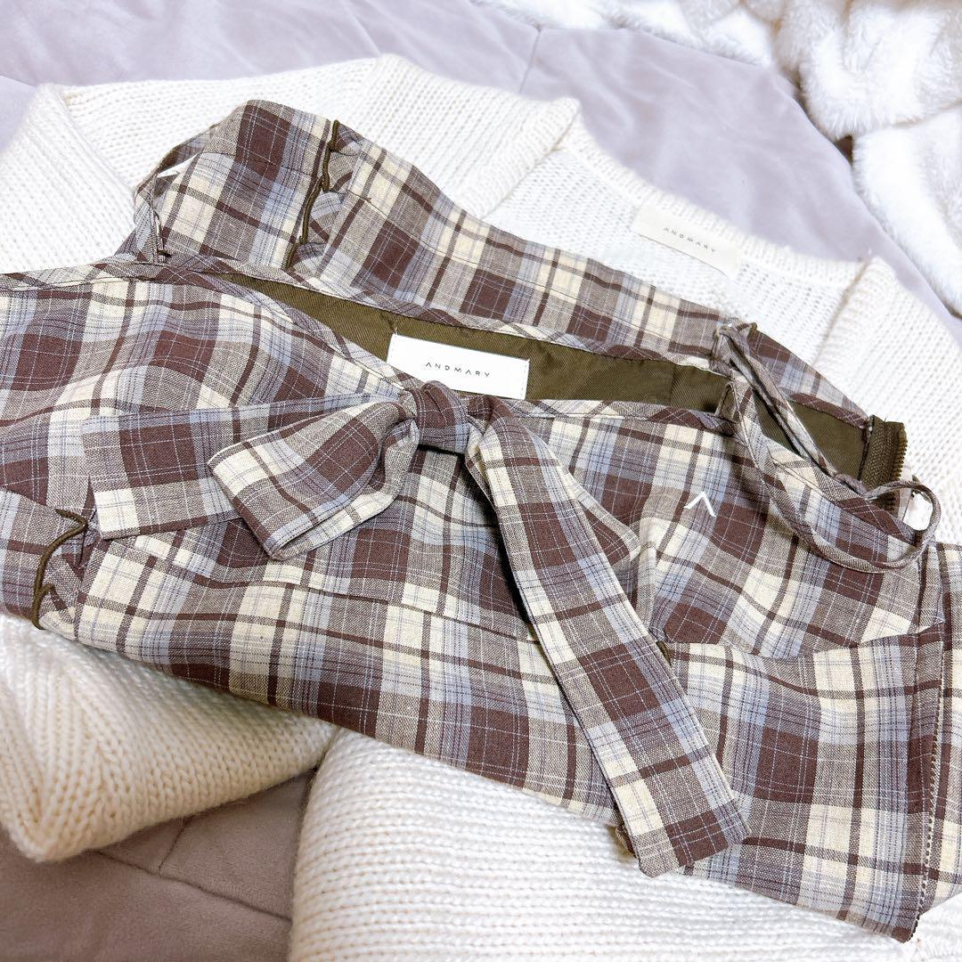 【証明あり最安値】andmary Tyla ribbon set tops