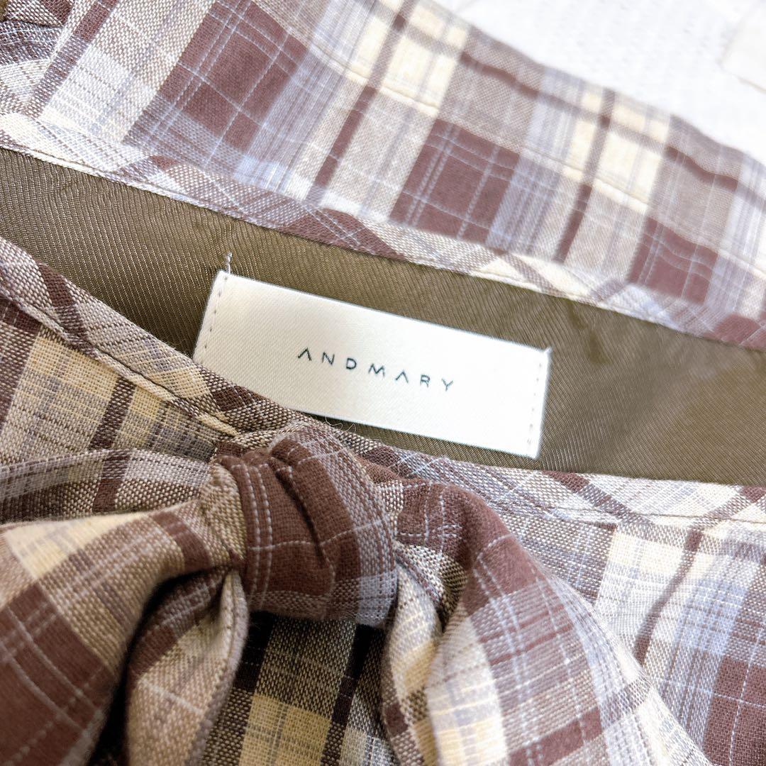 【証明あり最安値】andmary Tyla ribbon set tops