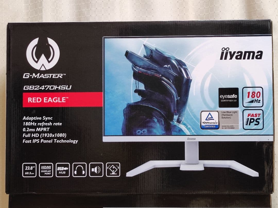 iiyama G-Master 23.8型 180Hz 未開封