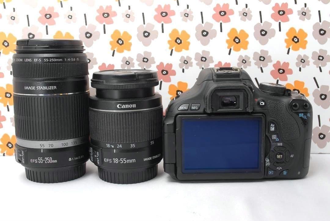 ❤Canon Kiss X5❤望遠レンズデビュー❤スマホ転送OK❤動画撮影OK❤