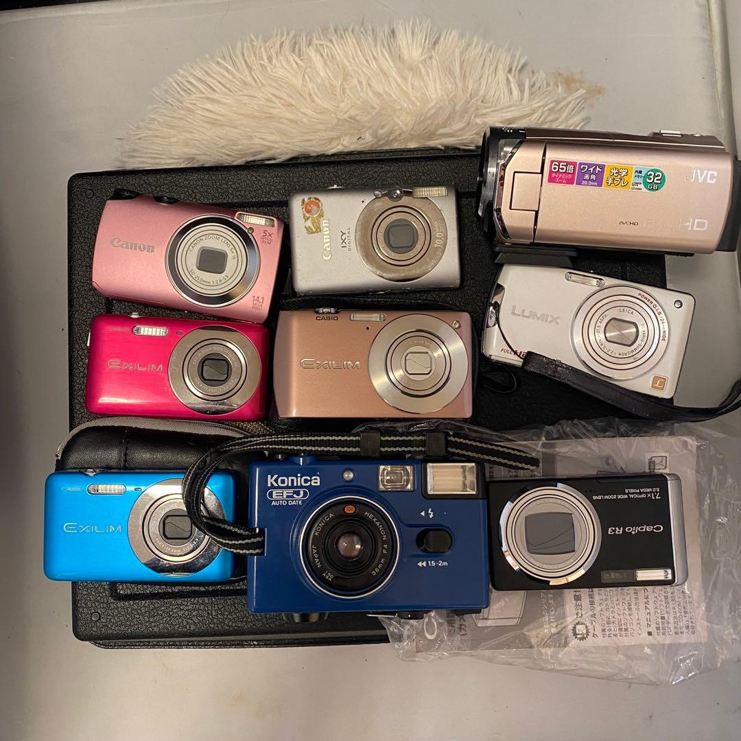 早い物勝ち⁉️動作未確認コンパクトデジタルカメラセット