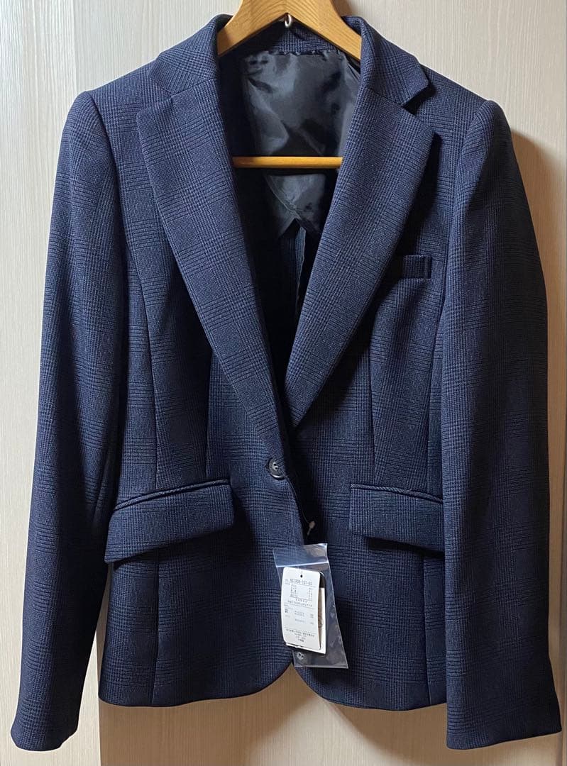 新品 nissen ニッセン 7days パンツスーツ 9号 秋冬 ウール調