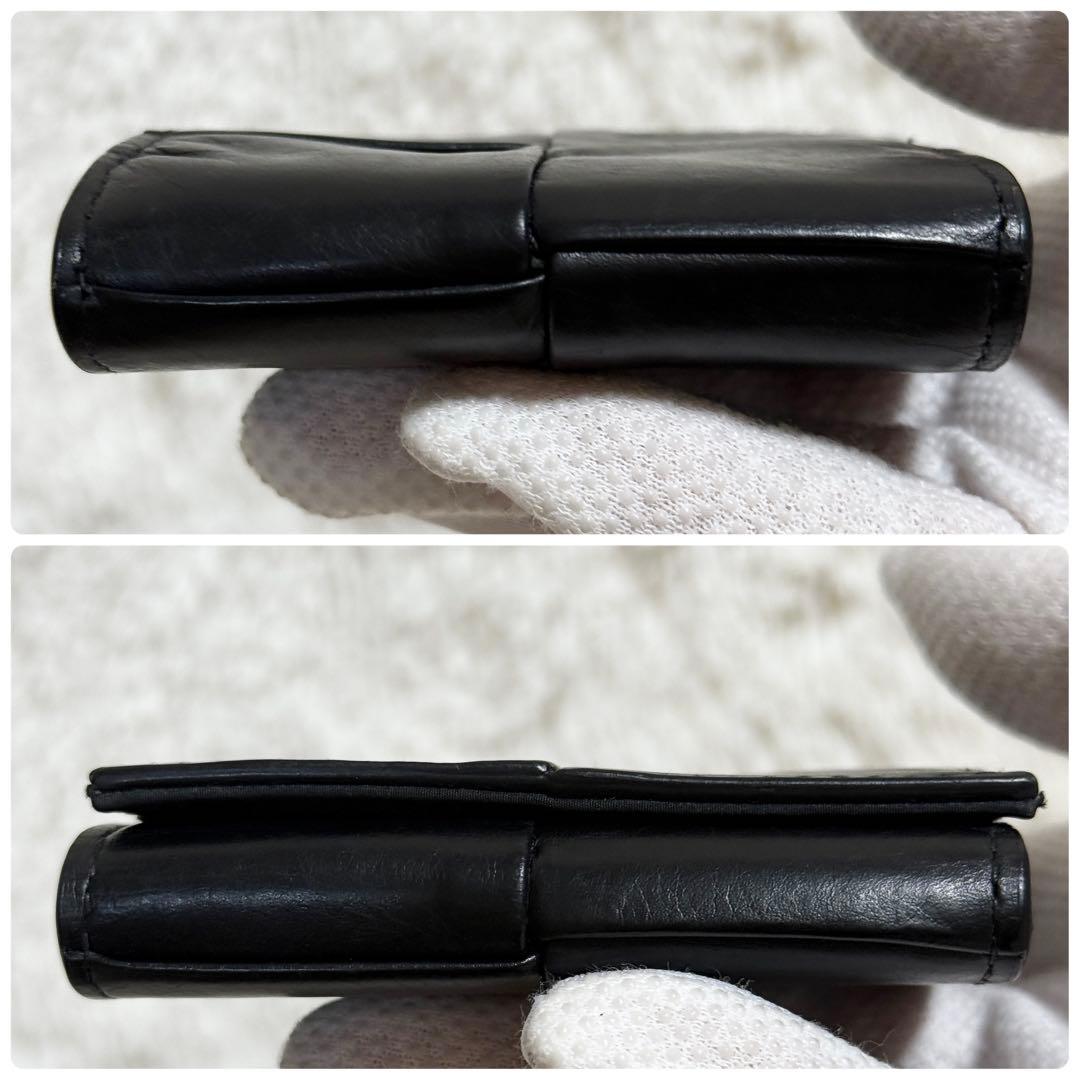 【極美品】近年モデル　シワ加工　IC カセット　パース　ボッテガヴェネタ