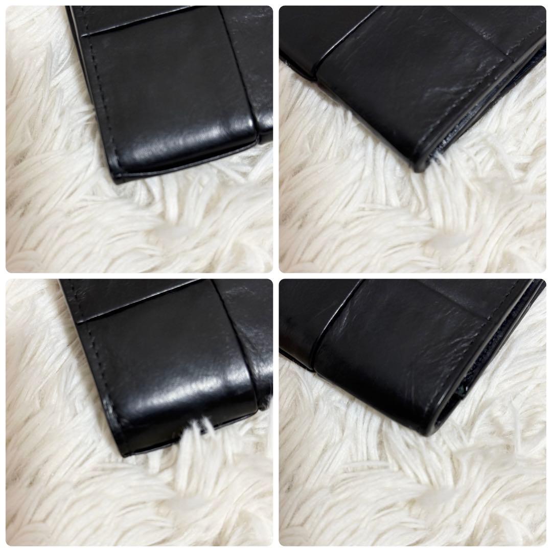 【極美品】近年モデル　シワ加工　IC カセット　パース　ボッテガヴェネタ