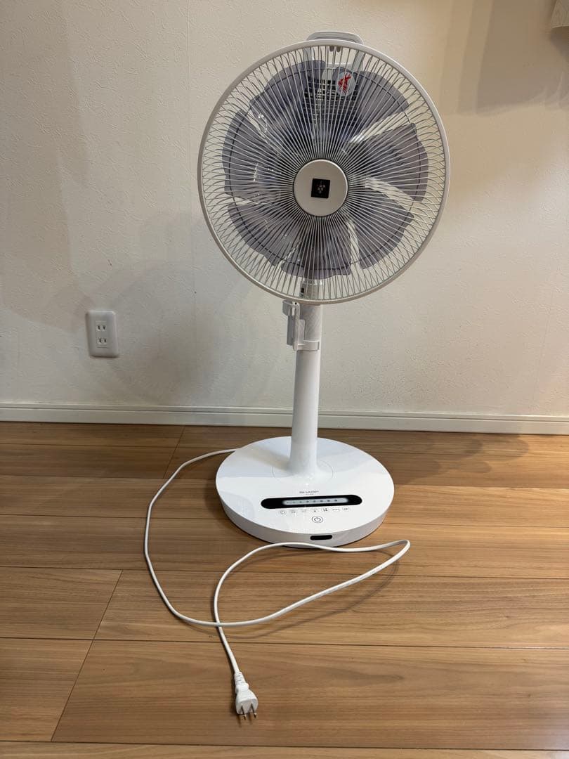 SHARP リビングファン DCモーター 扇風機　PJ-L3DS-W