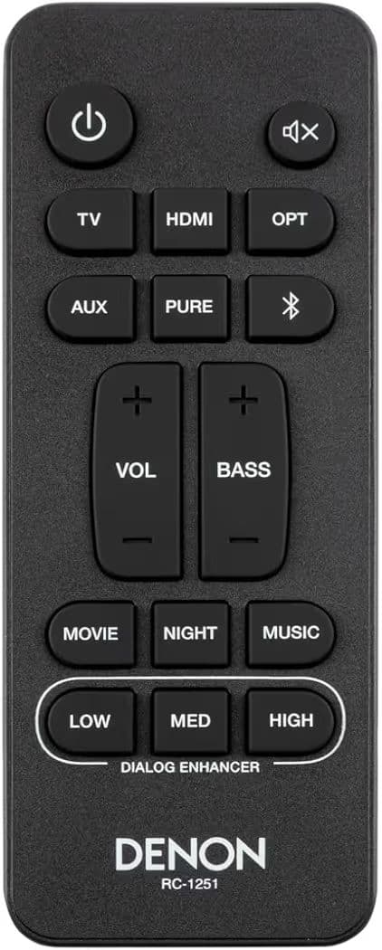 デノン サウンドバー DHT-S217K『ほぼ未使用品』