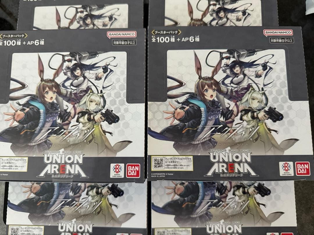 ユニオンアリーナ　アークナイツ　6BOXテープ付き　新品未開封品