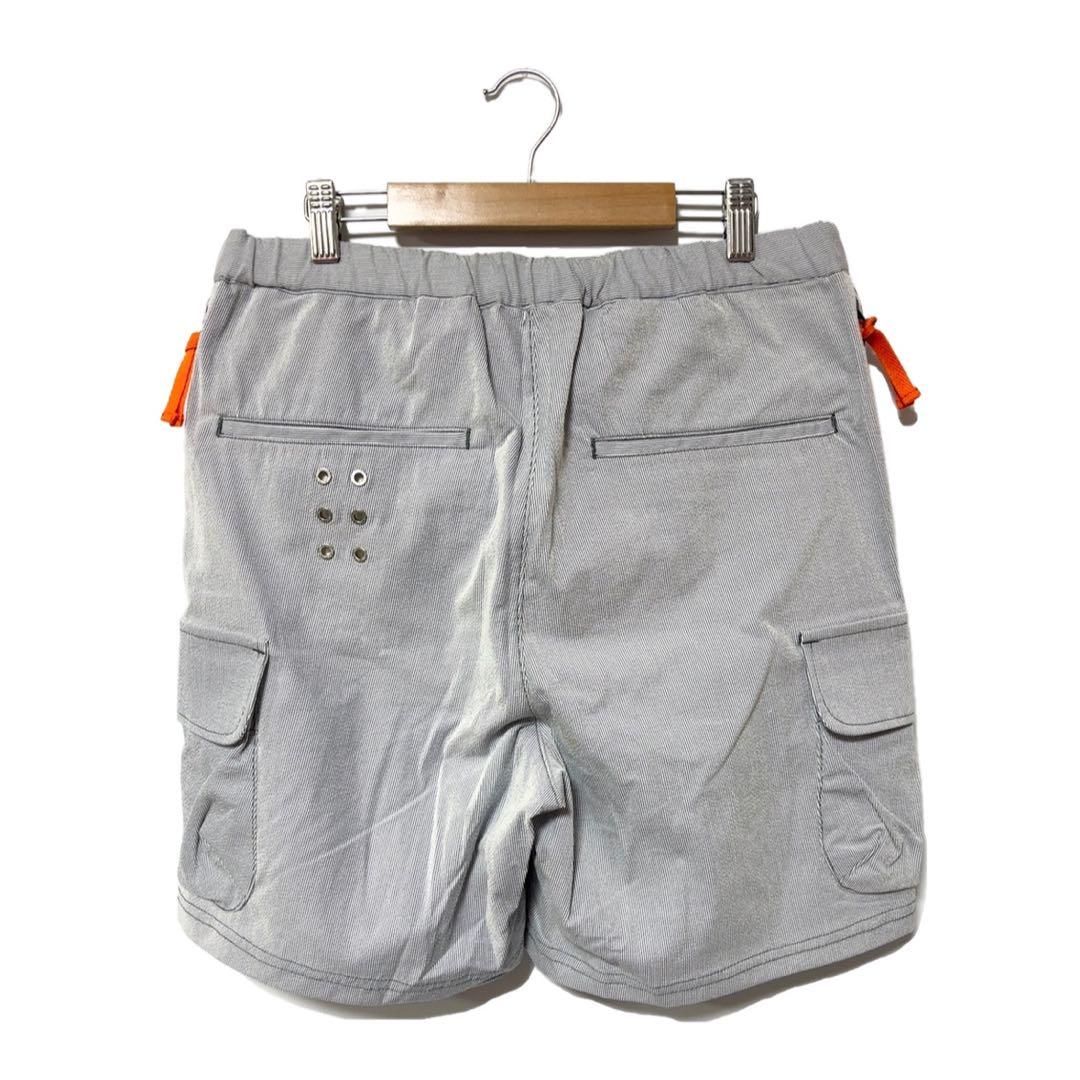 新品 ラッセルノ ゴルフ シアサッカー カーゴショーツ ネイビー M/L