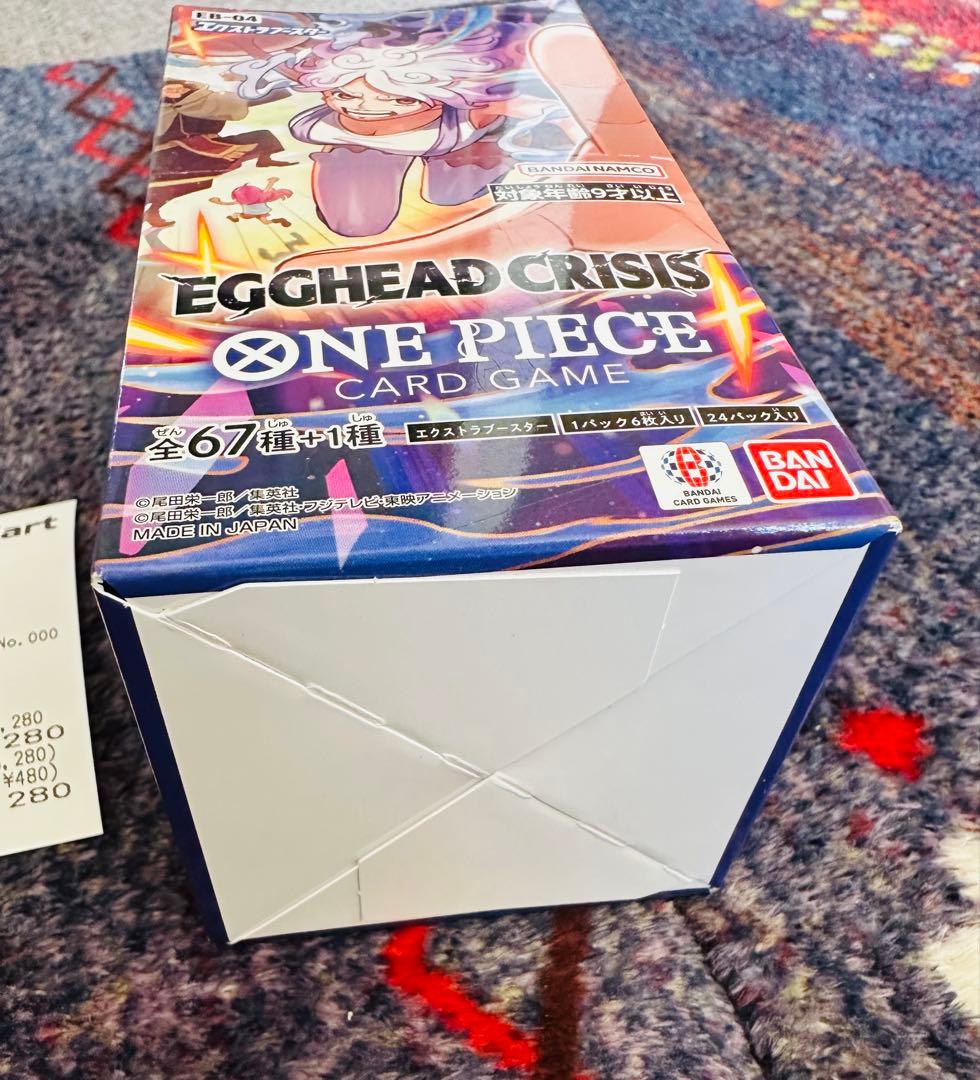 未開封　EGGHEAD CRISIS ONE PIECE テープ付き 1box