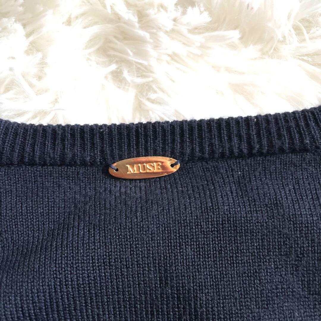 MUSE de Deuxieme Classe *WISH クルーネック ニット