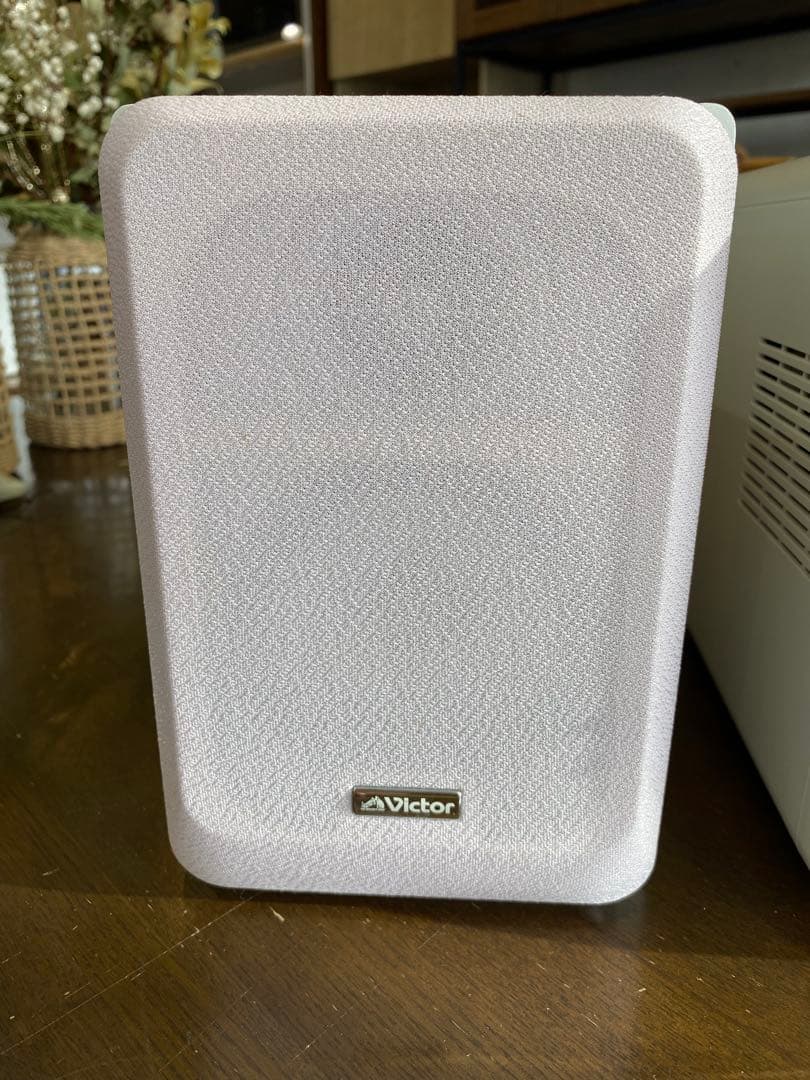 【美品】ビクター CD MD カセット コンポ CA-UXQ10-P