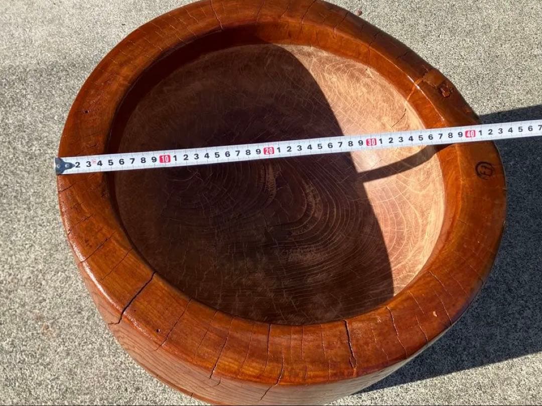 【中古臼】木製餅つき臼 フルメンテ済み No.14